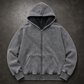 ASPHALT Vintage Wash Zip Hoodie