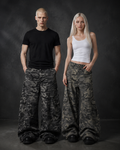 ASPHALT Camo Cargo Jeans – Extreme Wide Leg