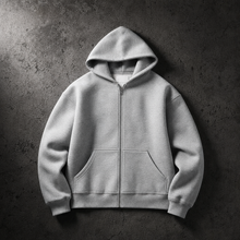 CONCRETE ZIP HOODIE