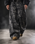 ASPHALT Camo Cargo Jeans – Extreme Wide Leg